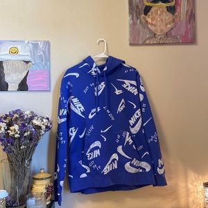 Purple Nike Hoodie